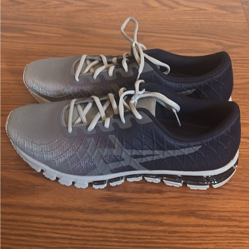 ASICS Men's Athletic Shoes - Navy and Gray